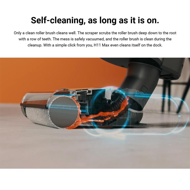 جارو شارژی عصایی شیائومی Deerma H11 max - Image 13