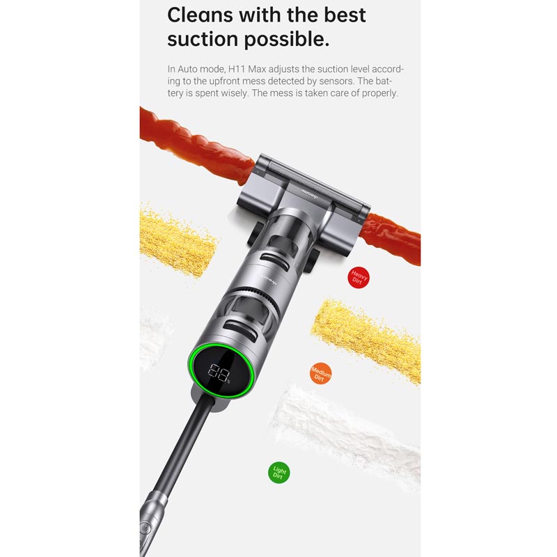 جارو شارژی عصایی شیائومی Deerma H11 max - Image 8