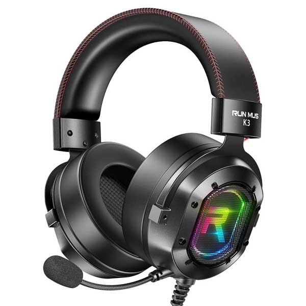 هدست گیمنگ RUNMUS مدل K3 RGB