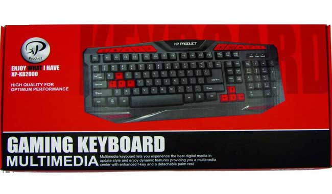 خرید کیبورد گیمینگ XP Product KB2000 - Image 2