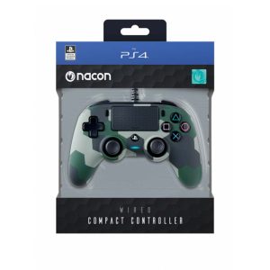 کنترلر نیکون NACON Compact برای PS4 – رنگ Camogreen