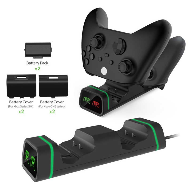 پایه شارژ و باتری دسته ایکس باکس Dobe TYX-19006X - Image 4