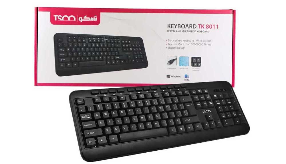 خرید کیبورد تسکو TSCO مدل tkm8011