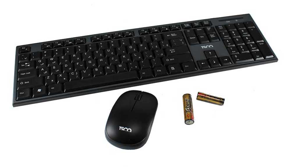 خرید کیبورد و موس تسکو TSCO مدل tkm 7020w