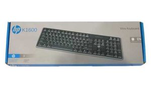 خرید کیبورد اچ پی مدل hp K1600 با حروف فارسی