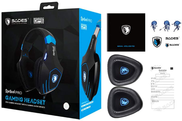 هدست گیمینگ SADES مدل Spellond SA-910 Pro