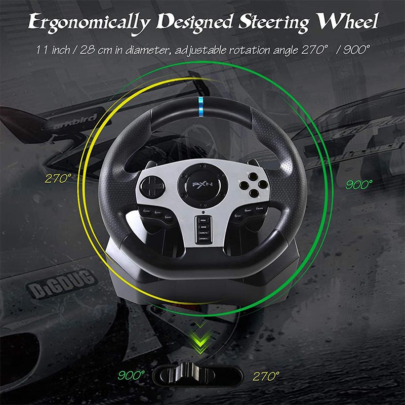 فرمان بازی PXN Gaming Racing Wheel V9 - Image 9