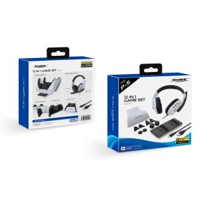 خرید پک لوازم جانبی 12 کاره PS5 دابی Dobe TP5-0578