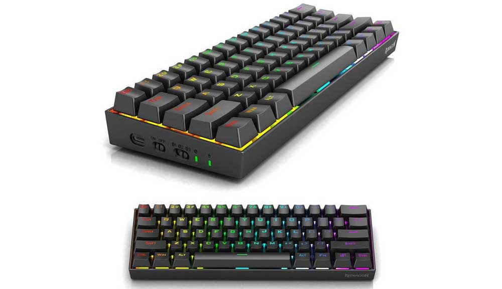 کیبورد گیمینگ بیسیم ردراگون مدل Redragon DRACONIC K530 - Image 4