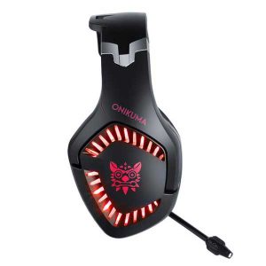 هدست گیمینگ اونیکوما مدل Onikuma K1B Pro مشکی