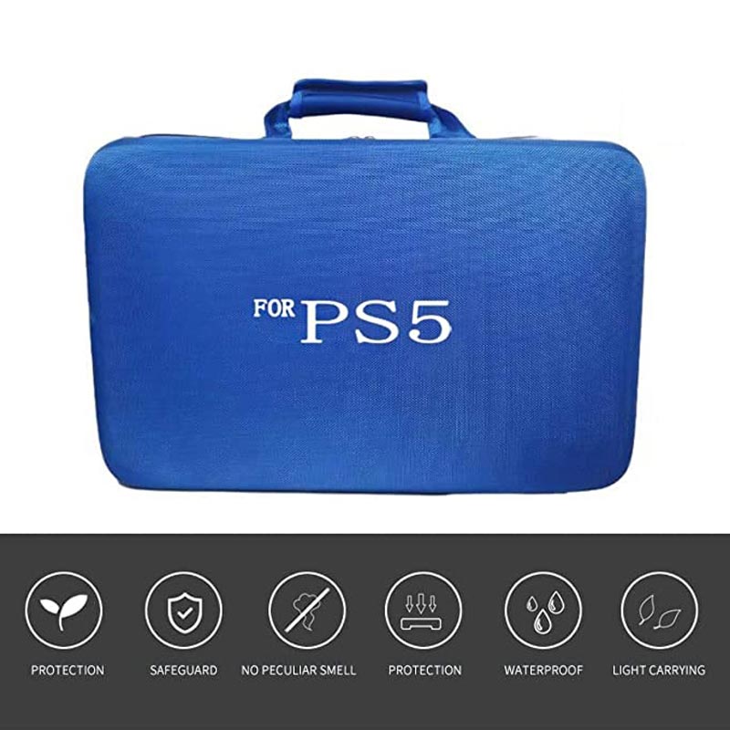 کیف حمل DeadSkull PS5 فت آبی و قرمز خارجی - Image 9