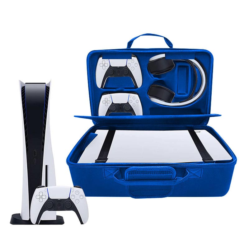 کیف حمل DeadSkull PS5 فت آبی و قرمز خارجی - Image 7