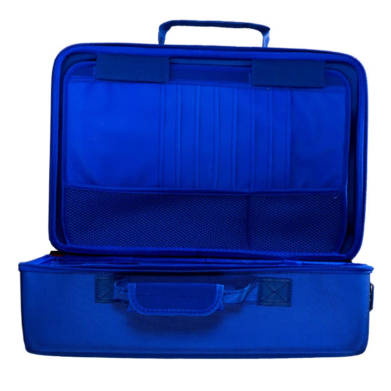 کیف حمل DeadSkull PS5 فت آبی و قرمز خارجی - Image 4