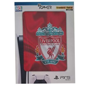 برچسب کنسول ps5 FAT (iG) طرح Liverpool