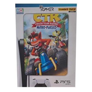 برچسب محافظ PS5 FAT (iG) طرح CTR Nitro