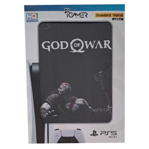 برچسب محافظ PS5 FAT (iG) طرح GOW Ragnarök