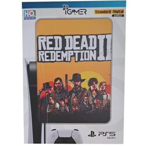 برچسب کنسول PS5 FAT (iG) طرح RDR2