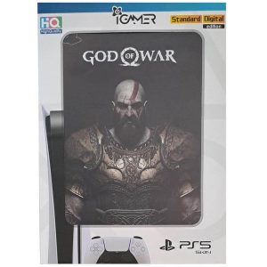 برچسب کنسول PS5 FAT (iG) طرح GOW2
