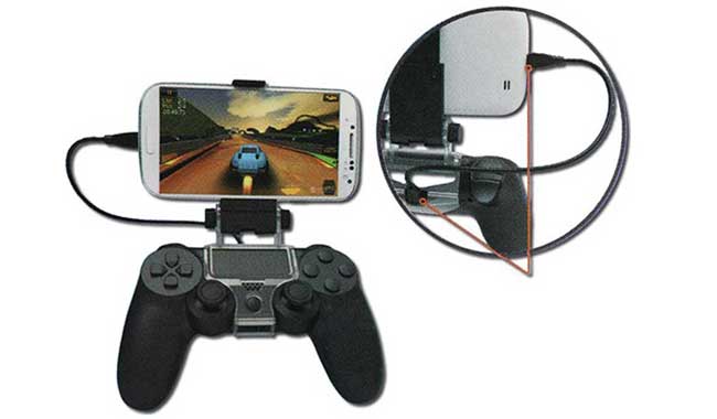 نگهدارنده دسته موبایل PS4 دابی TP4-016B