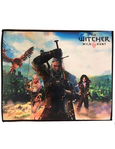 خرید ماوس پد گیمینگ طرح Witcher wild hunt