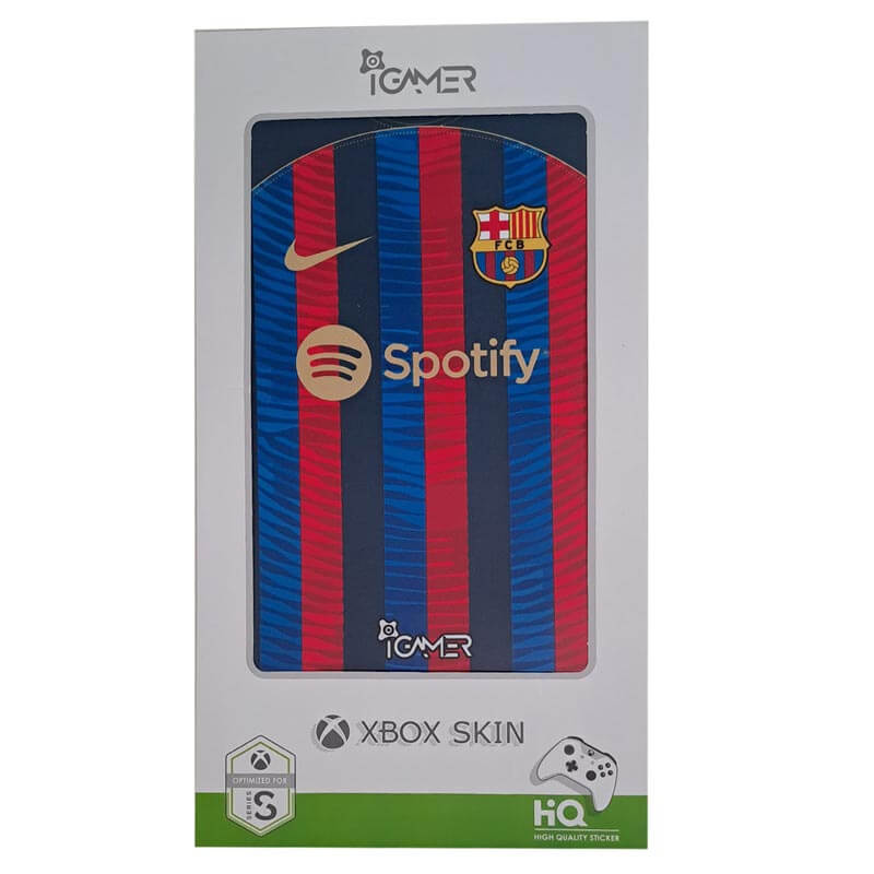 برچسب کنسول Xbox series s (iG) طرح لوگو بارسا - Image 3
