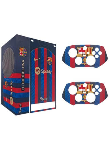 برچسب کنسول Xbox series s (iG) طرح لوگو بارسا