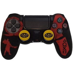 روکش دسته PS4 طرح Gow مشکی