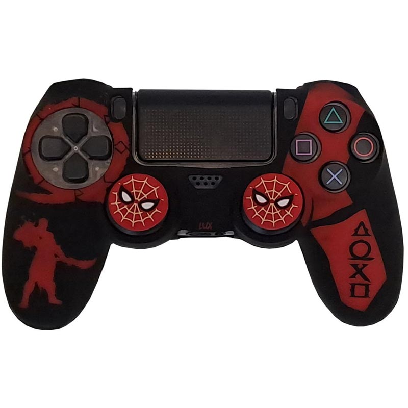 روکش دسته PS4 طرح Gow مشکی - Image 3