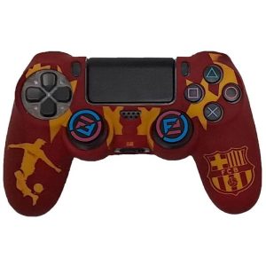 روکش دسته PS4 طرح بارسا قرمز