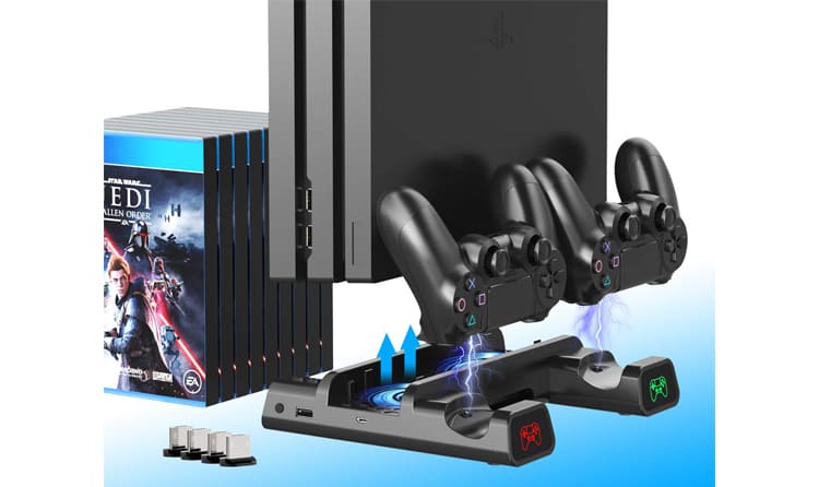پایه، فن و شارژر PS4 – انواع و قیمت خرید