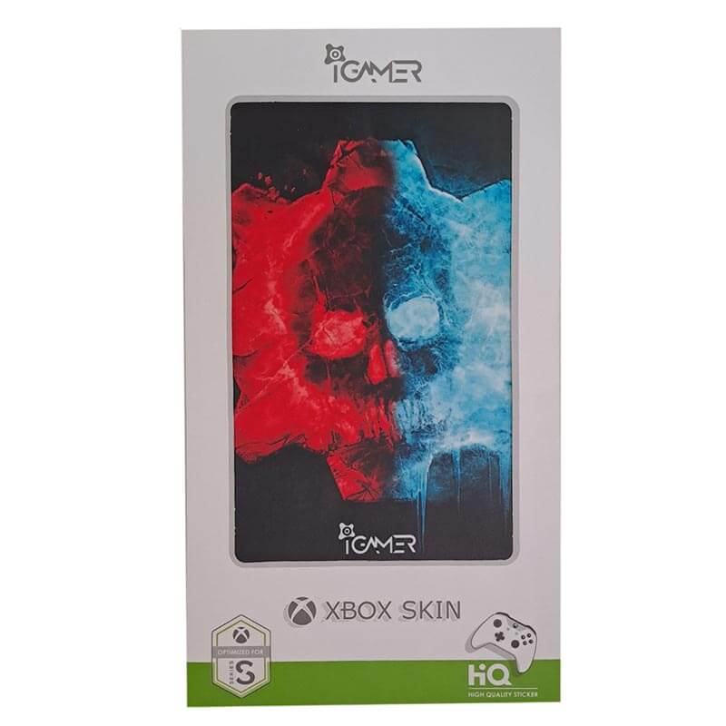 برچسب کنسول Xbox series s (iG) اسکلت دورنگ - Image 3