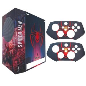 برچسب کنسول Xbox series s (iG) طرح مردعنکبوتی لوگو