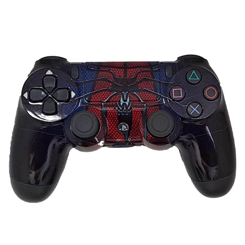 دسته بازی های کپی PS4 طرح اسپایدروب مشکی