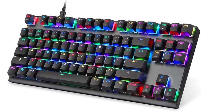 کیبورد گیمینگ موتو اسپید MOTOSPEED مدل K82