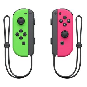 دسته joy con نیتندوسوییچ صورتی/ سبز