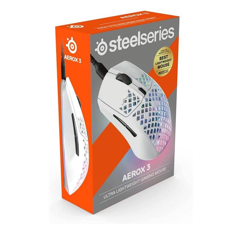 موس گیمینگ SteelSeries Snow سفید - Image 5