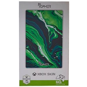 برچسب کنسول series s سبز ابرنگی