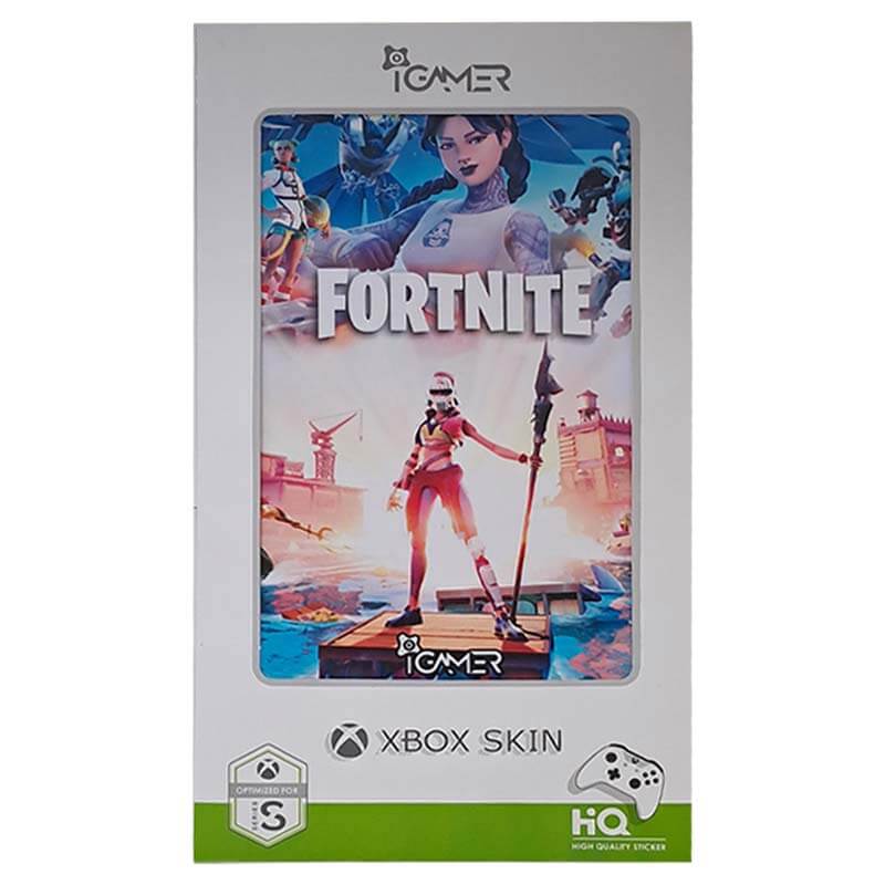 برچسب کنسول Xbox series s (iG) بازی فورتنایت