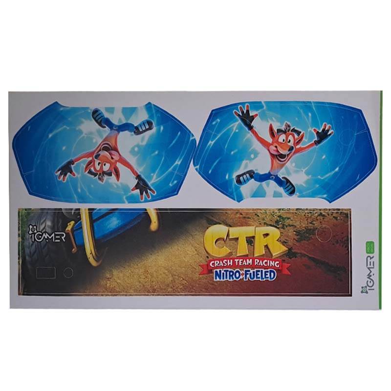 برچسب کنسول Xbox series s (iG) طرح کرش
