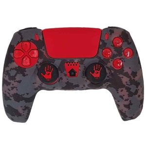 کاور دسته پیکسلی PS5 طرح مرد عنکبوتی با آنالوگ