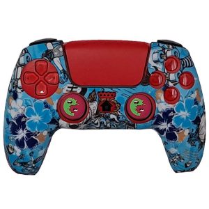 محافظ دسته PS5 طرح گل و مرگ