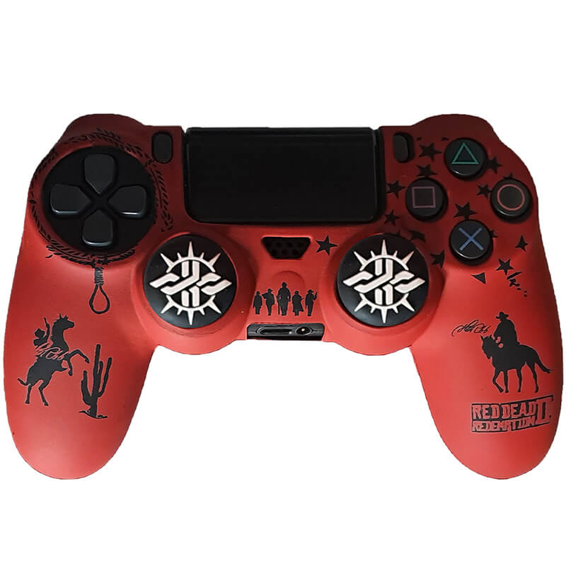 روکش دسته PS4 طرح RED DEAD - Image 4