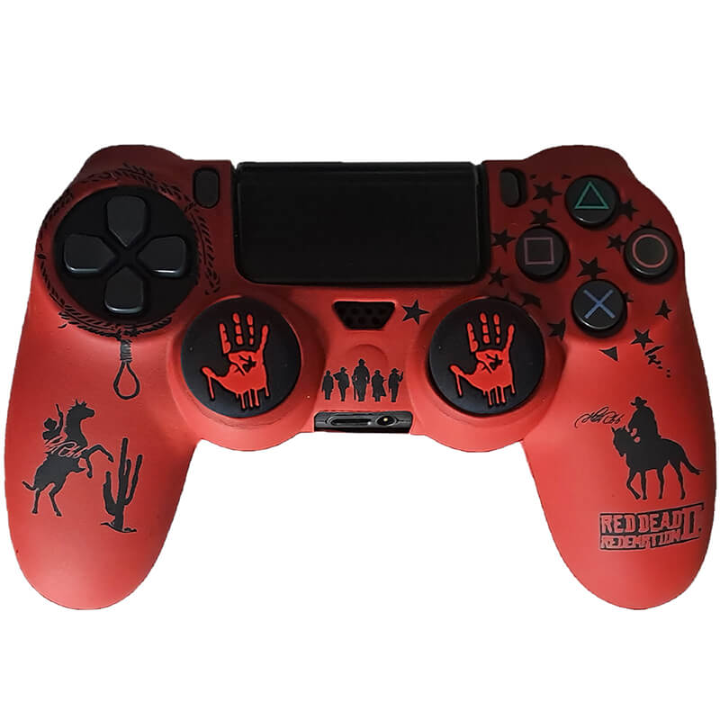 روکش دسته PS4 طرح RED DEAD - Image 6