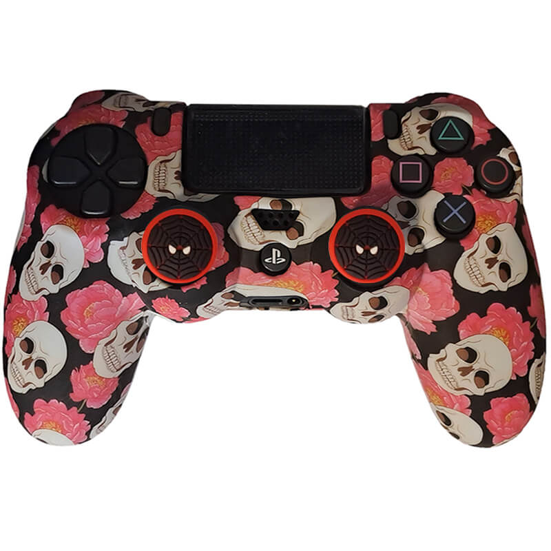 روکش دسته PS4 طرح skull