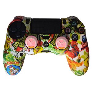 روکش دسته PS4 طرح chickens