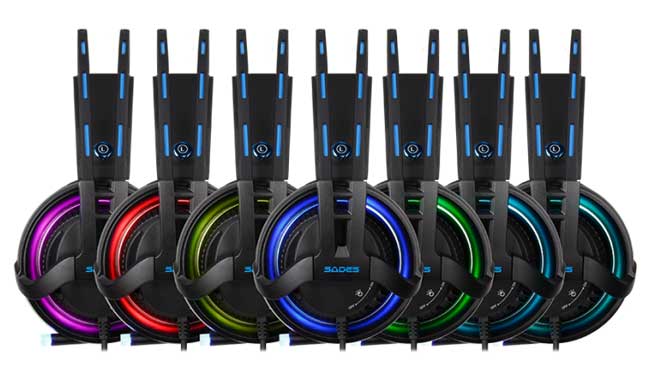 خرید هدست گیمینگ SADES مدل Diablo SA-916