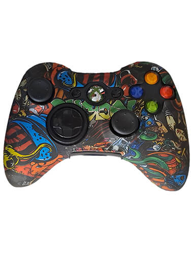 کاور دسته XBOX 360 طرح paint