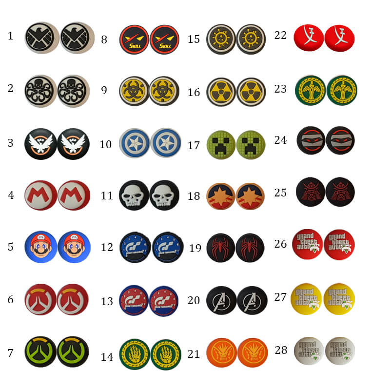 روکش های آنالوگ دسته پلی استیشن E