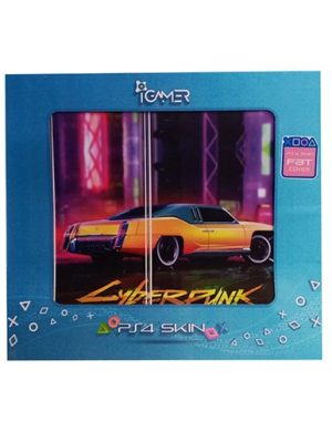 برچسب کنسول PS4 FAT (iG) مدل CYBERPUNK