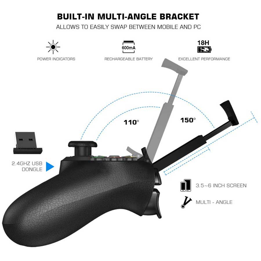 خرید دسته بازی مدل GameSir PRIME T1s - Image 4